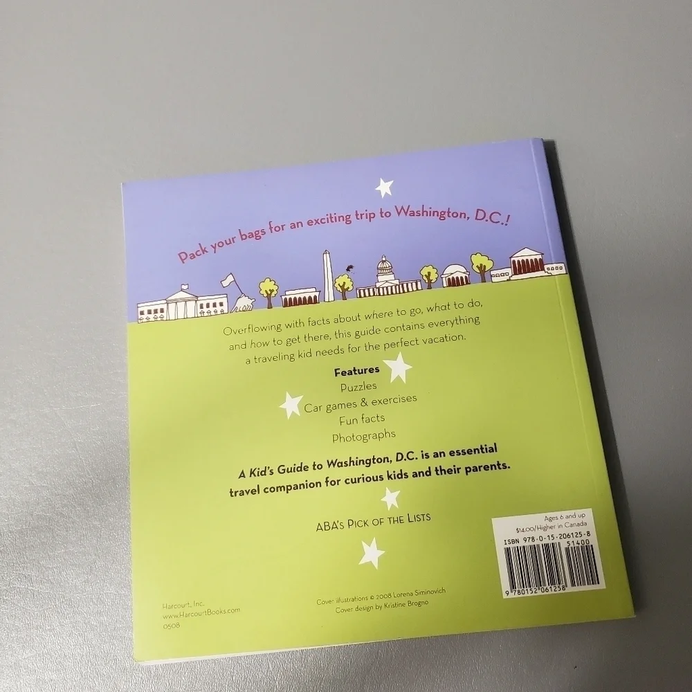 A kids guide to Washington DC book